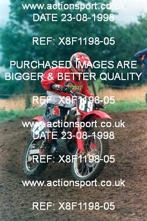 Photo: X8F1198-05 ActionSport Photography 23/08/1998 AMCA Stroud & District MCC - Horsley  _5_250-750Juniors #89