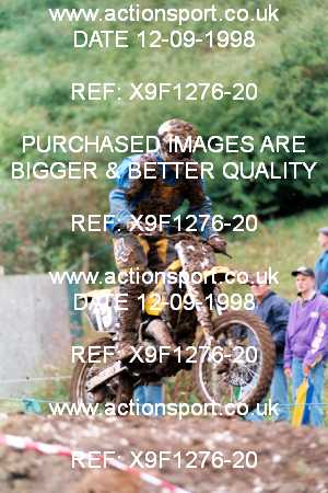 Photo: X9F1276-20 ActionSport Photography 12/09/1998 BSMA Team Event East Kent SSC - Caterham _1_AMX #15