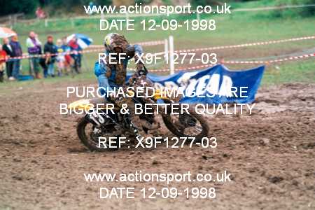 Photo: X9F1277-03 ActionSport Photography 12/09/1998 BSMA Team Event East Kent SSC - Caterham _1_AMX #15