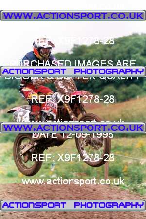 Photo: X9F1278-28 ActionSport Photography 12/09/1998 BSMA Team Event East Kent SSC - Caterham _1_AMX #64