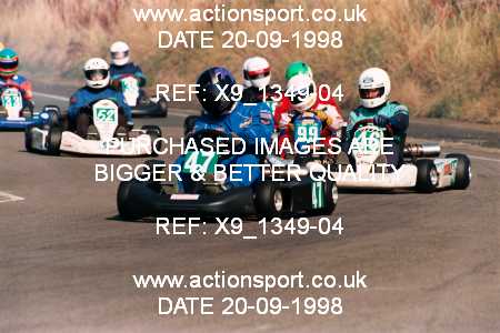 Photo: X9_1349-04 ActionSport Photography 20/09/1998 Shenington Kart Club  _4_100C #46