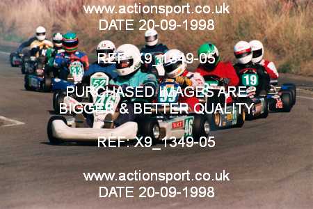Photo: X9_1349-05 ActionSport Photography 20/09/1998 Shenington Kart Club  _4_100C #46
