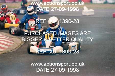 Photo: X9_1390-28 ActionSport Photography 27/09/1998 Manchester & Buxton Kart Club GOLD CUP - Three Sisters  _4_100B-PP-ICA #16