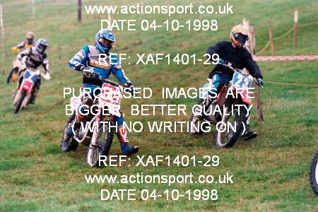 Photo: XAF1401-29 ActionSport Photography 04/10/1998 AMCA Rugby Pennant MC [Superclass Championship] - Long Buckby  _4_UnlimitedSeniors #23