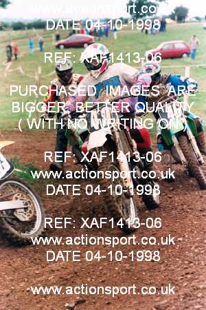 Photo: XAF1413-06 ActionSport Photography 04/10/1998 AMCA Rugby Pennant MC [Superclass Championship] - Long Buckby  _6_UnlimitedJuniors #46