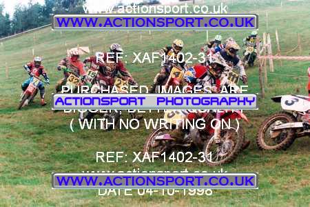 Photo: XAF1402-31 ActionSport Photography 04/10/1998 AMCA Rugby Pennant MC [Superclass Championship] - Long Buckby  _2_Superclass #29