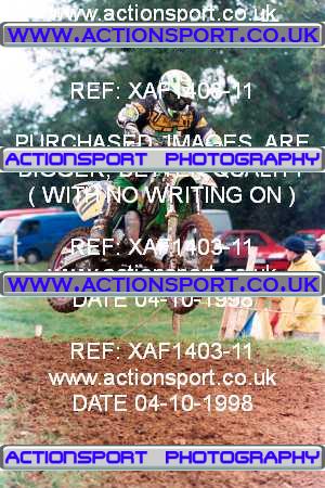 Photo: XAF1403-11 ActionSport Photography 04/10/1998 AMCA Rugby Pennant MC [Superclass Championship] - Long Buckby  _2_Superclass #30