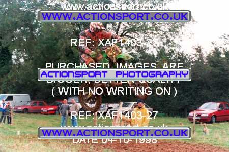 Photo: XAF1403-27 ActionSport Photography 04/10/1998 AMCA Rugby Pennant MC [Superclass Championship] - Long Buckby  _2_Superclass #32