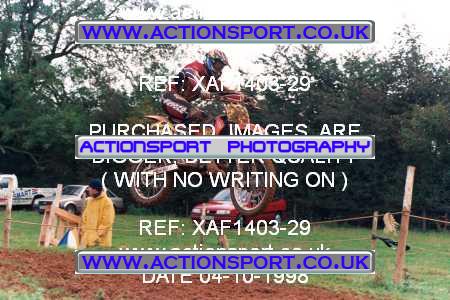 Photo: XAF1403-29 ActionSport Photography 04/10/1998 AMCA Rugby Pennant MC [Superclass Championship] - Long Buckby  _2_Superclass #29