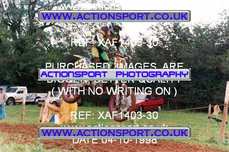 Photo: XAF1403-30 ActionSport Photography 04/10/1998 AMCA Rugby Pennant MC [Superclass Championship] - Long Buckby  _2_Superclass #30