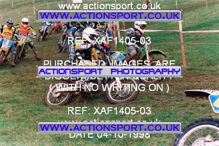 Photo: XAF1405-03 ActionSport Photography 04/10/1998 AMCA Rugby Pennant MC [Superclass Championship] - Long Buckby  _3_125Experts #1