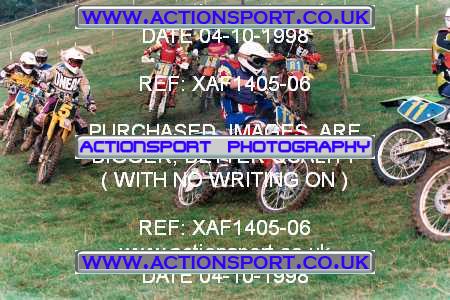 Photo: XAF1405-06 ActionSport Photography 04/10/1998 AMCA Rugby Pennant MC [Superclass Championship] - Long Buckby  _3_125Experts #5