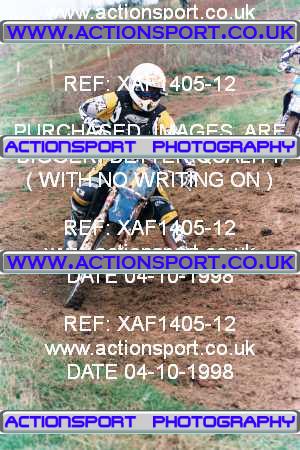 Photo: XAF1405-12 ActionSport Photography 04/10/1998 AMCA Rugby Pennant MC [Superclass Championship] - Long Buckby  _3_125Experts #1