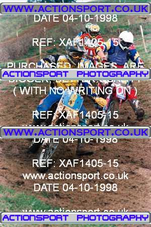 Photo: XAF1405-15 ActionSport Photography 04/10/1998 AMCA Rugby Pennant MC [Superclass Championship] - Long Buckby  _3_125Experts #8