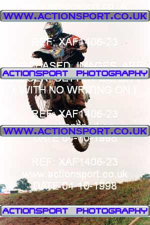 Photo: XAF1406-23 ActionSport Photography 04/10/1998 AMCA Rugby Pennant MC [Superclass Championship] - Long Buckby  _3_125Experts #87