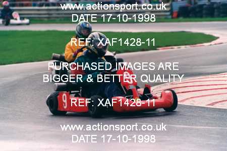 Photo: XAF1428-11 ActionSport Photography 17/10/1998 F6 Karting - Lydd _1_SeniorOpen_Modified #9
