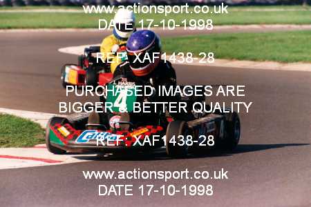 Photo: XAF1438-28 ActionSport Photography 17/10/1998 F6 Karting - Lydd _7_JuniorStandard #4