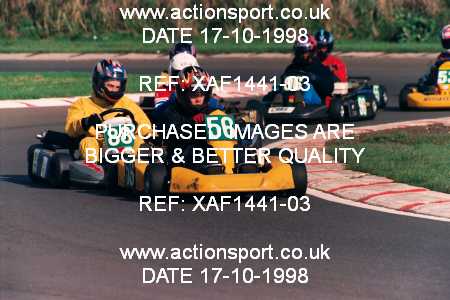 Photo: XAF1441-03 ActionSport Photography 17/10/1998 F6 Karting - Lydd _9_JuniorModified #88