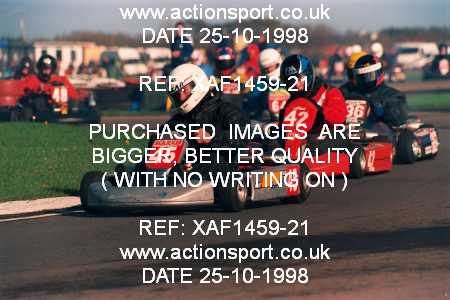 Photo: XAF1459-21 ActionSport Photography 25/10/1998 Dunkeswell Kart Club  _3_SeniorTKM #9990