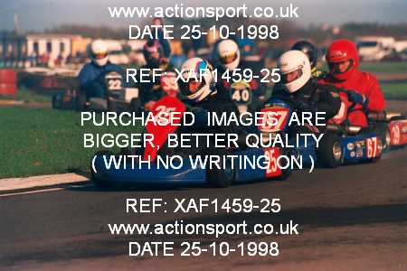 Photo: XAF1459-25 ActionSport Photography 25/10/1998 Dunkeswell Kart Club  _3_SeniorTKM #9990