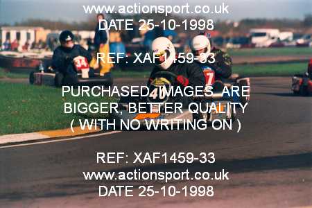 Photo: XAF1459-33 ActionSport Photography 25/10/1998 Dunkeswell Kart Club  _3_SeniorTKM #40