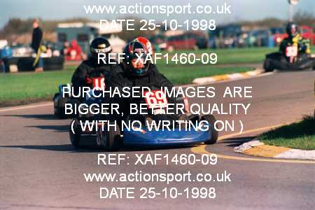 Photo: XAF1460-09 ActionSport Photography 25/10/1998 Dunkeswell Kart Club  _3_SeniorTKM #69