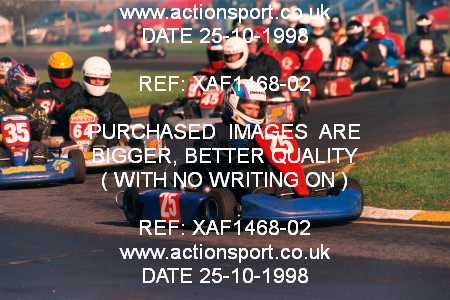 Photo: XAF1468-02 ActionSport Photography 25/10/1998 Dunkeswell Kart Club  _3_SeniorTKM #9990