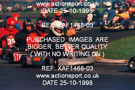 Photo: XAF1468-03 ActionSport Photography 25/10/1998 Dunkeswell Kart Club  _3_SeniorTKM #9990