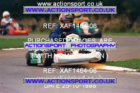 Photo: XAF1464-06 ActionSport Photography 25/10/1998 Dunkeswell Kart Club  _5_100C_FormulaBlue_Rotax #26