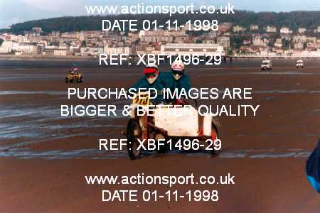 Photo: XBF1496-29 ActionSport Photography 31Oct,01/11/1998 Weston Beach Race  _2_Sunday #275