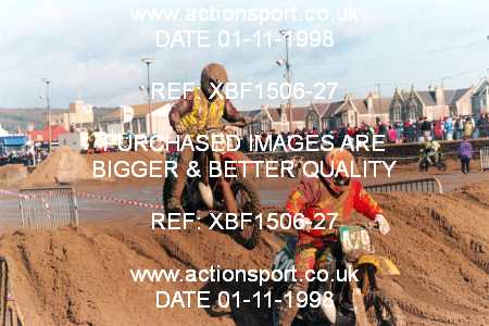 Photo: XBF1506-27 ActionSport Photography 31Oct,01/11/1998 Weston Beach Race  _2_Sunday #139