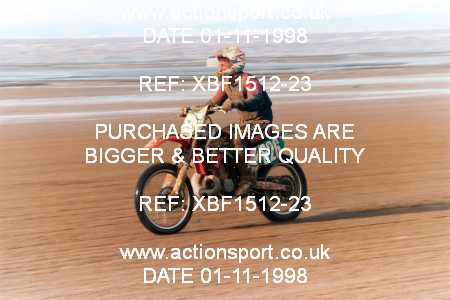 Photo: XBF1512-23 ActionSport Photography 31Oct,01/11/1998 Weston Beach Race  _2_Sunday #626