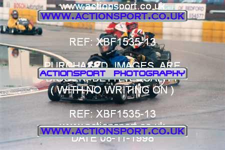 Photo: XBF1535-13 ActionSport Photography 08/11/1998 Hunts Kart Club - Kimbolton  _5_125National_125Open #10