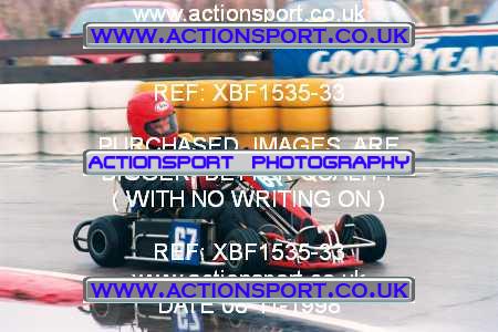 Photo: XBF1535-33 ActionSport Photography 08/11/1998 Hunts Kart Club - Kimbolton  _5_125National_125Open #67