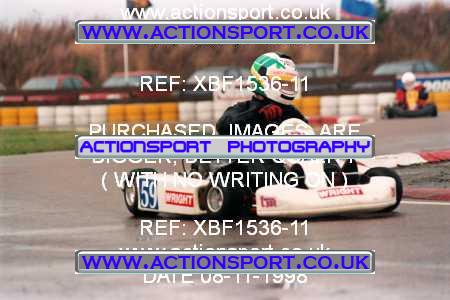 Photo: XBF1536-11 ActionSport Photography 08/11/1998 Hunts Kart Club - Kimbolton  _5_125National_125Open #59