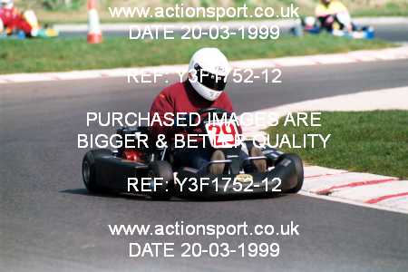 Photo: Y3F1752-12 ActionSport Photography 20/03/1999 F6 Karting - Lydd _1_HondaSeniorProKart #29