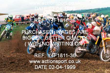 Photo: Y4F1811-36 ActionSport Photography 02/04/1999 AMCA Marshfield MXC Mike Brown Memorial [125 Qualifiers]  _6_125Seniors #45