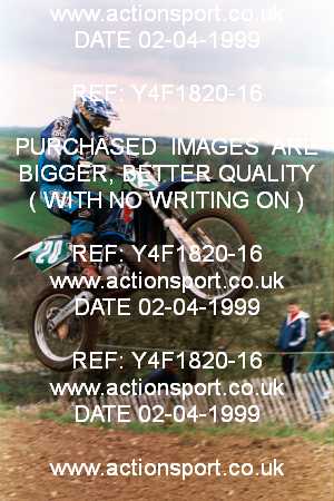 Photo: Y4F1820-16 ActionSport Photography 02/04/1999 AMCA Marshfield MXC Mike Brown Memorial [125 Qualifiers]  _8_250Experts #20
