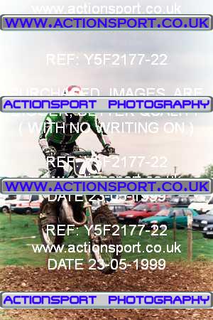 Photo: Y5F2177-22 ActionSport Photography 23/05/1999 AMCA Shepshed MC - Wymeswold  _6_JuniorsUnlimitedGp2 #70