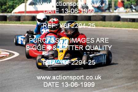 Photo: Y6F2294-25 ActionSport Photography 13/06/1999 Clay Pigeon Kart Club  _1_JuniorTKM #44