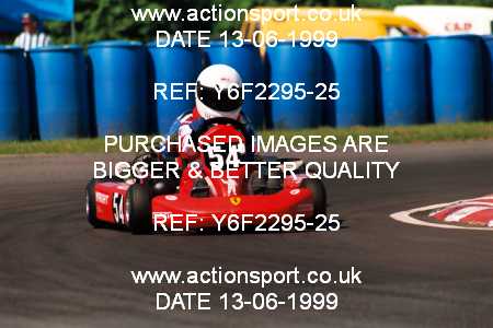 Photo: Y6F2295-25 ActionSport Photography 13/06/1999 Clay Pigeon Kart Club  _1_JuniorTKM #54