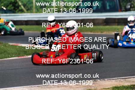 Photo: Y6F2301-06 ActionSport Photography 13/06/1999 Clay Pigeon Kart Club  _5_Rotax #50