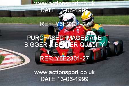 Photo: Y6F2301-27 ActionSport Photography 13/06/1999 Clay Pigeon Kart Club  _5_Rotax #50