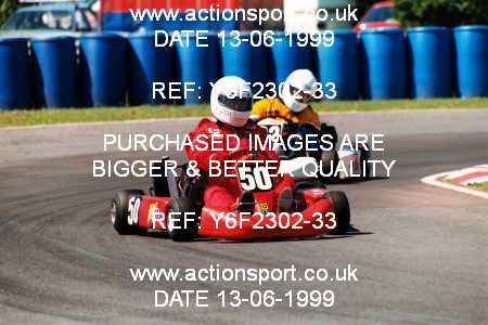 Photo: Y6F2302-33 ActionSport Photography 13/06/1999 Clay Pigeon Kart Club  _5_Rotax #50