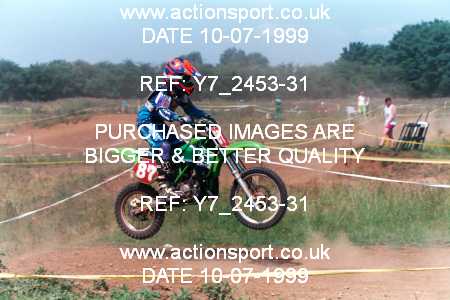 Photo: Y7_2453-31 ActionSport Photography 10/07/1999 ACU Northampton SMXC Auto GP - Milton Malsor  _3_80s #87