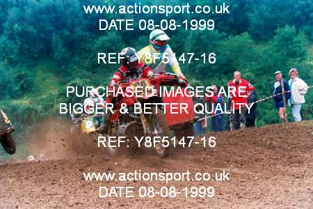 Photo: Y8F5147-16 ActionSport Photography 08/08/1999 IOPD Talking Point Twinshocks National Championship  _1_Sidecars #69