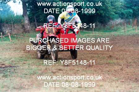 Photo: Y8F5148-11 ActionSport Photography 08/08/1999 IOPD Talking Point Twinshocks National Championship  _1_Sidecars #69