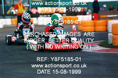 Photo: Y8F5185-01 ActionSport Photography 15/08/1999 Hunts Kart Club TKM Festival - Kimbolton  _1_JuniorOPlate #97