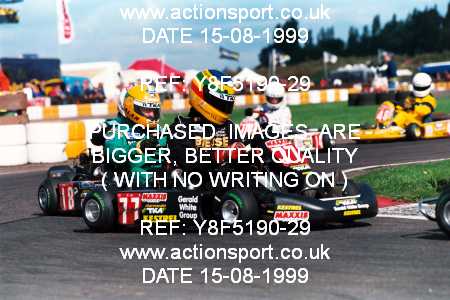 Photo: Y8F5190-29 ActionSport Photography 15/08/1999 Hunts Kart Club TKM Festival - Kimbolton  _2_SeniorOPlate #77