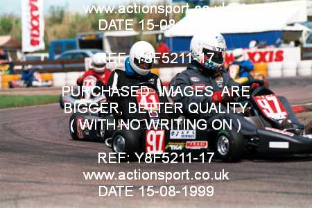 Photo: Y8F5211-17 ActionSport Photography 15/08/1999 Hunts Kart Club TKM Festival - Kimbolton  _7_Veterans #41